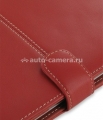 Кожаный чехол-книжка для Macbook Air 13" PDair Book Type, цвет red (3RIPNBBX1)