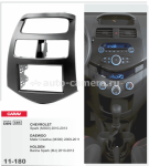 Переходная рамка для Chevrolet Spark, Daewoo Matiz 2011 2 din черная RP-CVSP (Carav 11-180)